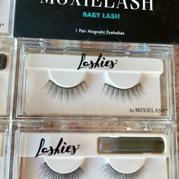 Kiss Press-On and Lashies Brand Lashes Lot - Black - Picture 3 of 12